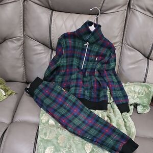 Polo by Ralph Lauren Kids Plaid Set - Green, Blue, Red